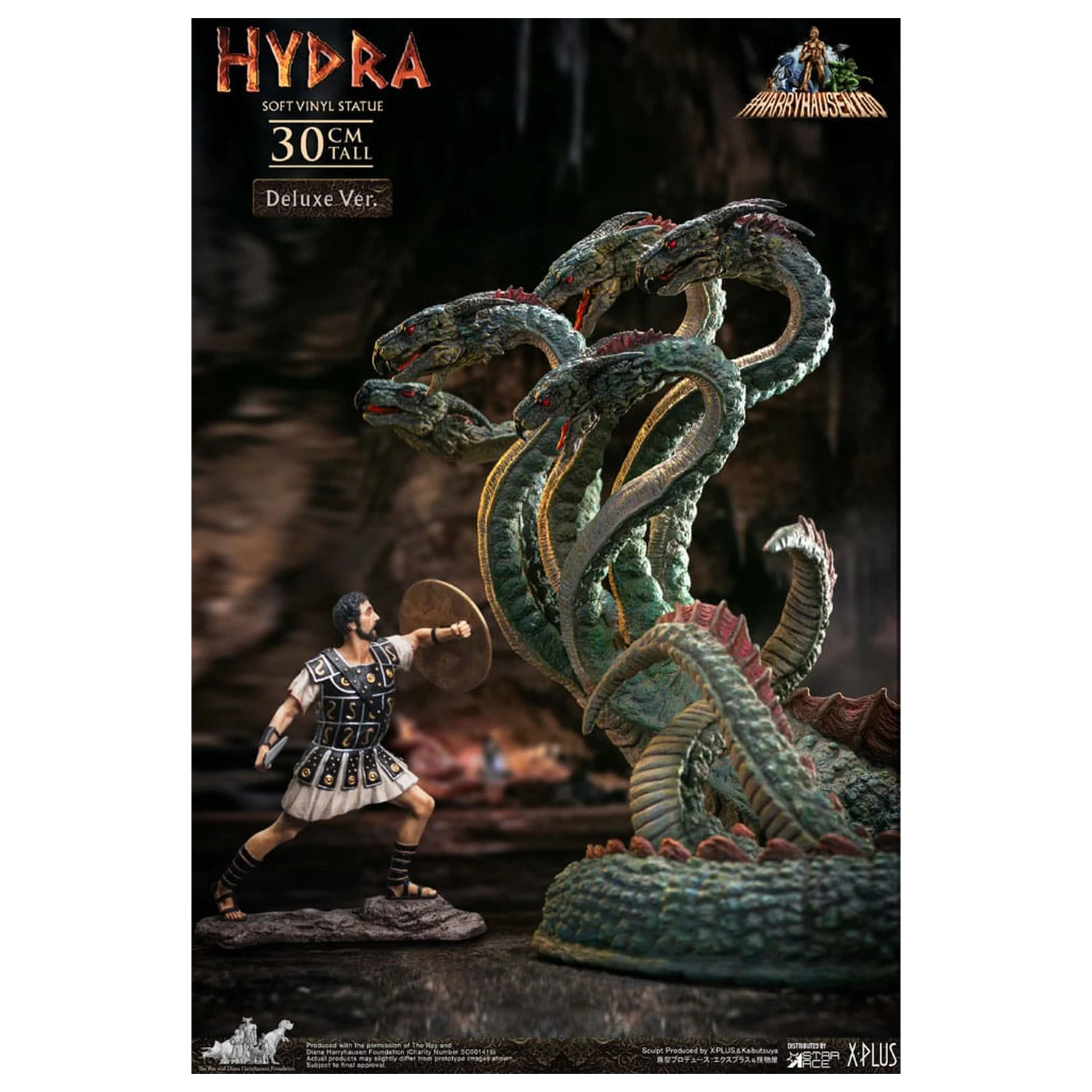 Jason and the Argonauts Weichvinyl Statue Hydra Deluxe Version 30 cm Produktfoto