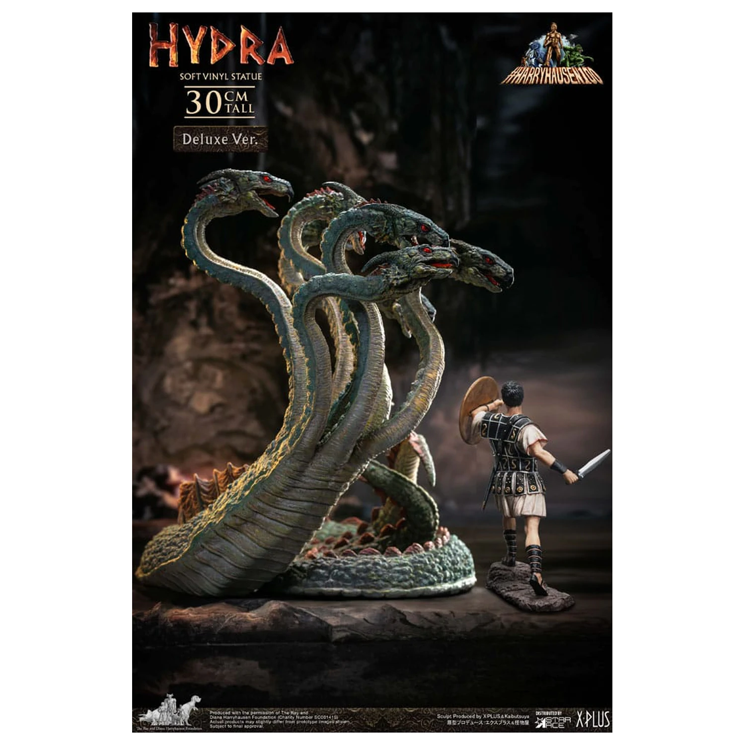 Jason and the Argonauts Weichvinyl Statue Hydra Deluxe Version 30 cm Produktfoto