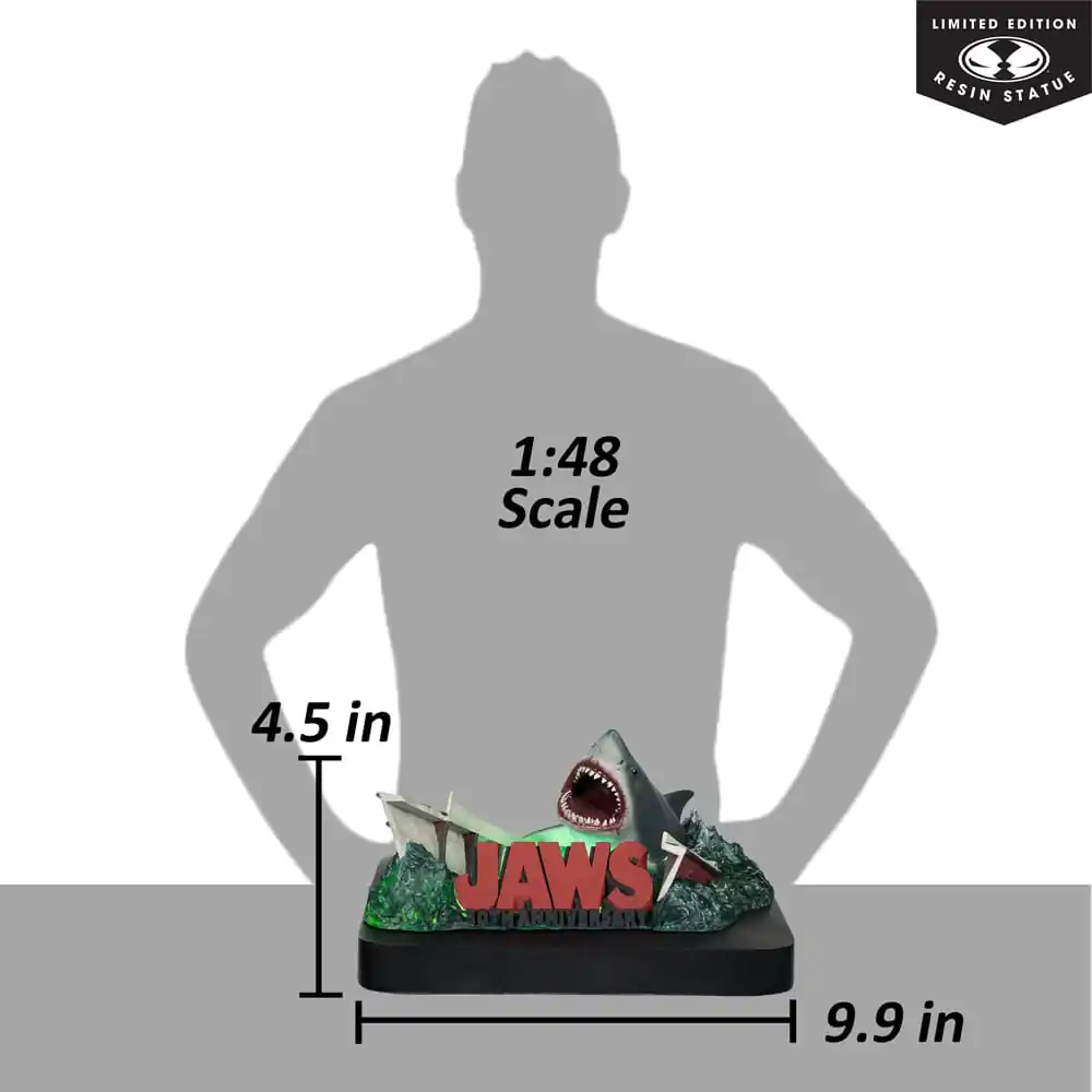 Jaws 1/48 PVC Statue Jaws (50th Anniversary) 25 cm Produktfoto