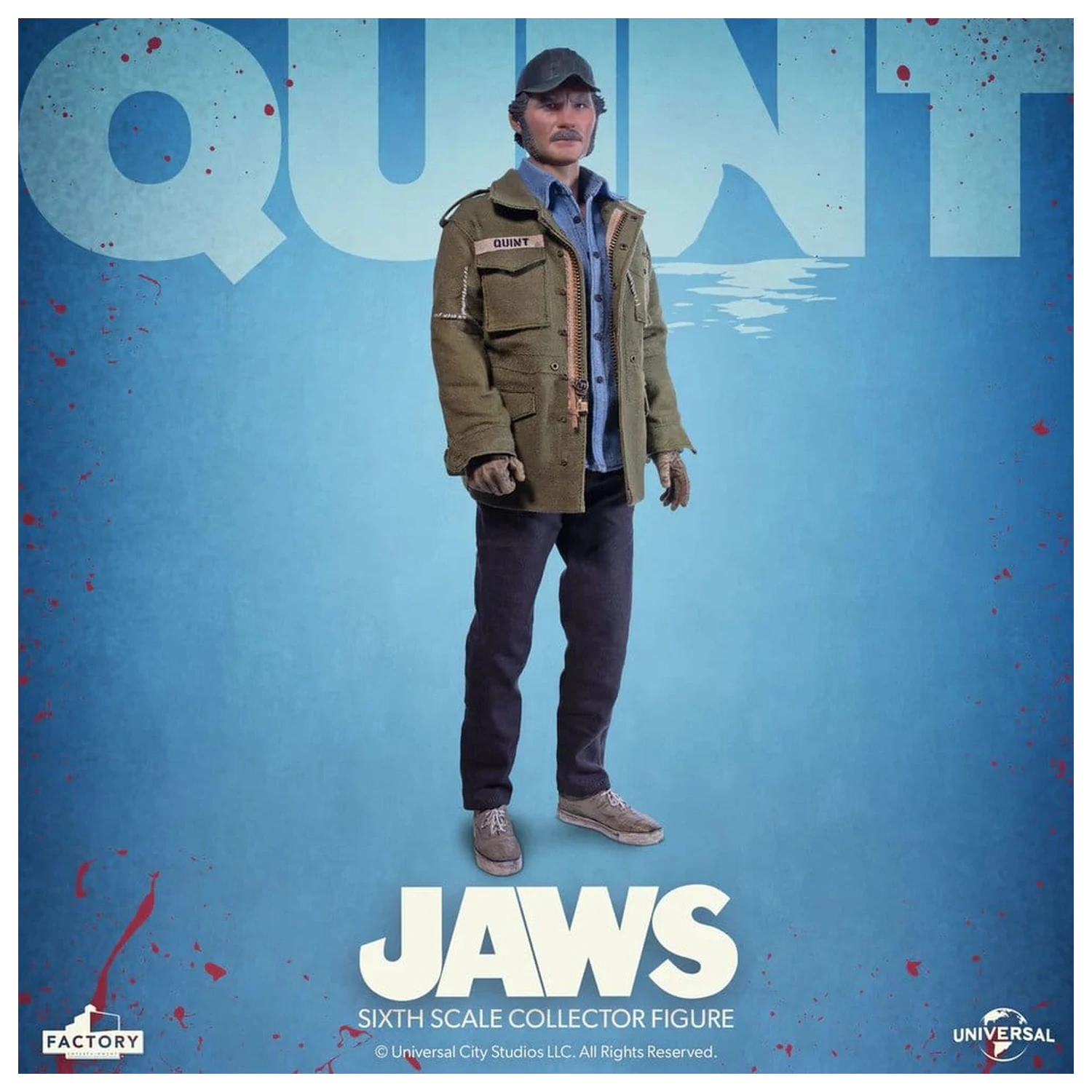 Jaws Actionfigur 1/6 Quint 15 cm Produktfoto