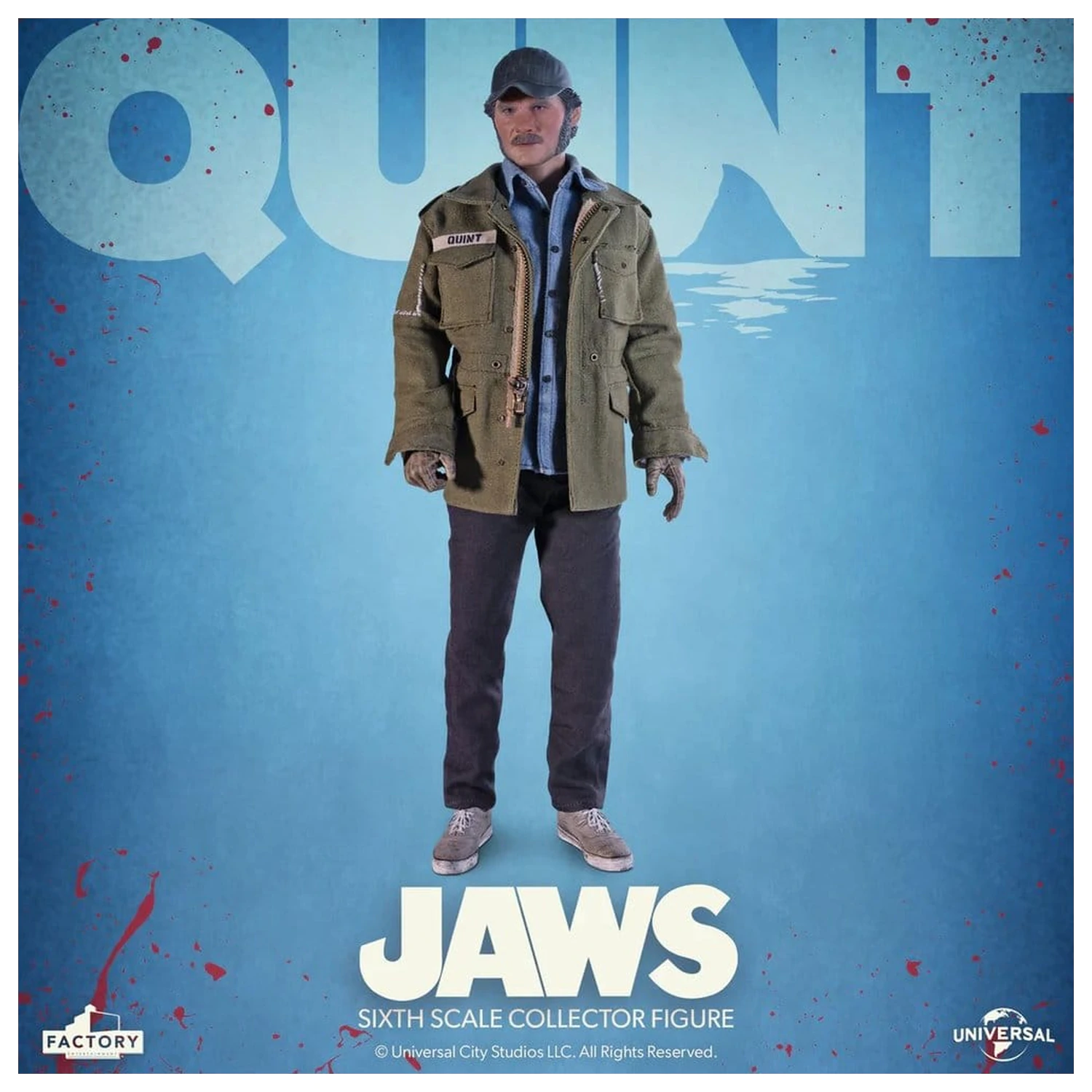 Jaws Actionfigur 1/6 Quint 15 cm Produktfoto