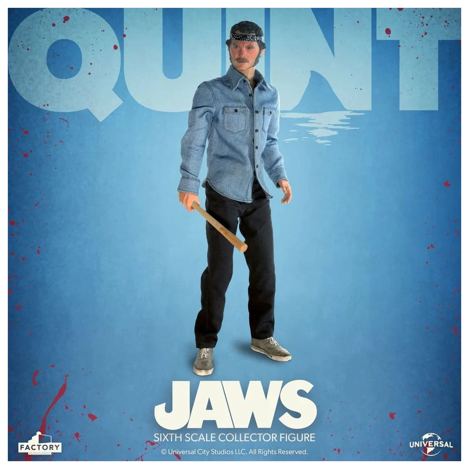 Jaws Actionfigur 1/6 Quint 15 cm Produktfoto
