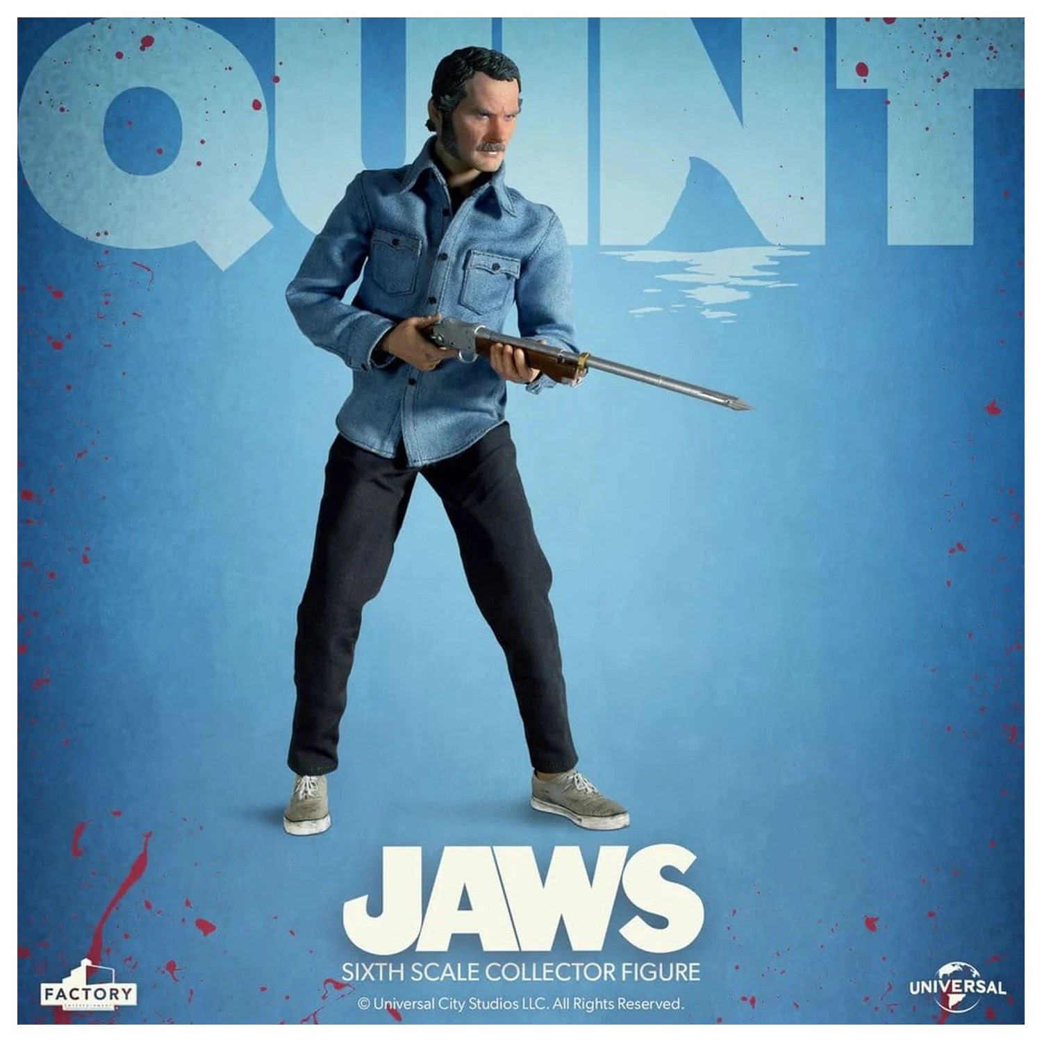 Jaws Actionfigur 1/6 Quint 15 cm Produktfoto