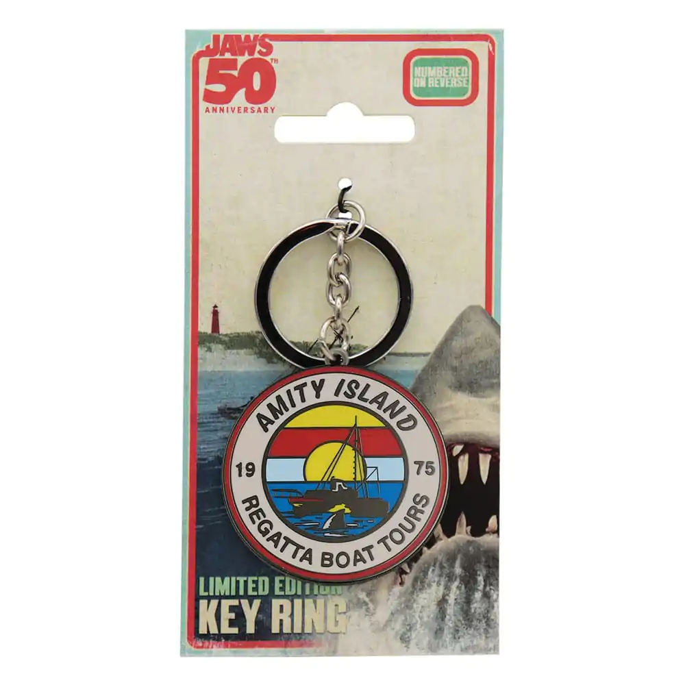 Jaws Keychain 50th Anniversary Regatta Boat Tour Limited Edition Schlüsselanhänger Produktfoto