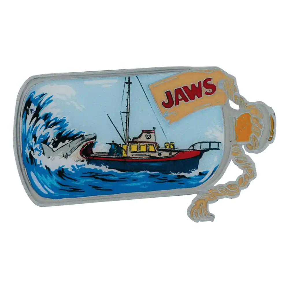 Jaws Pin Anstecker 50. Jahrestag Ship in Bottle Produktfoto