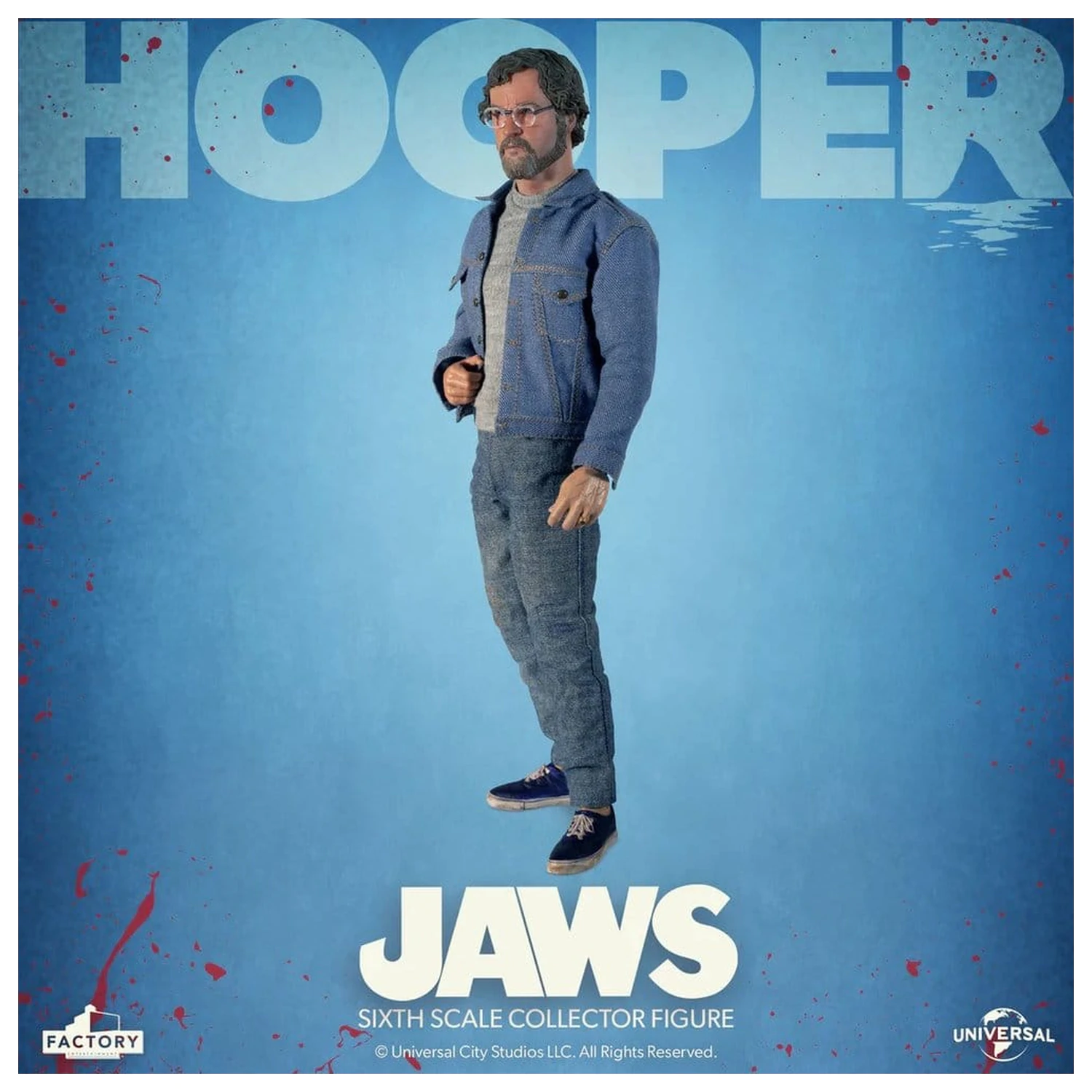 Jaws Actionfigur 1/6 Hooper 15 cm Produktfoto