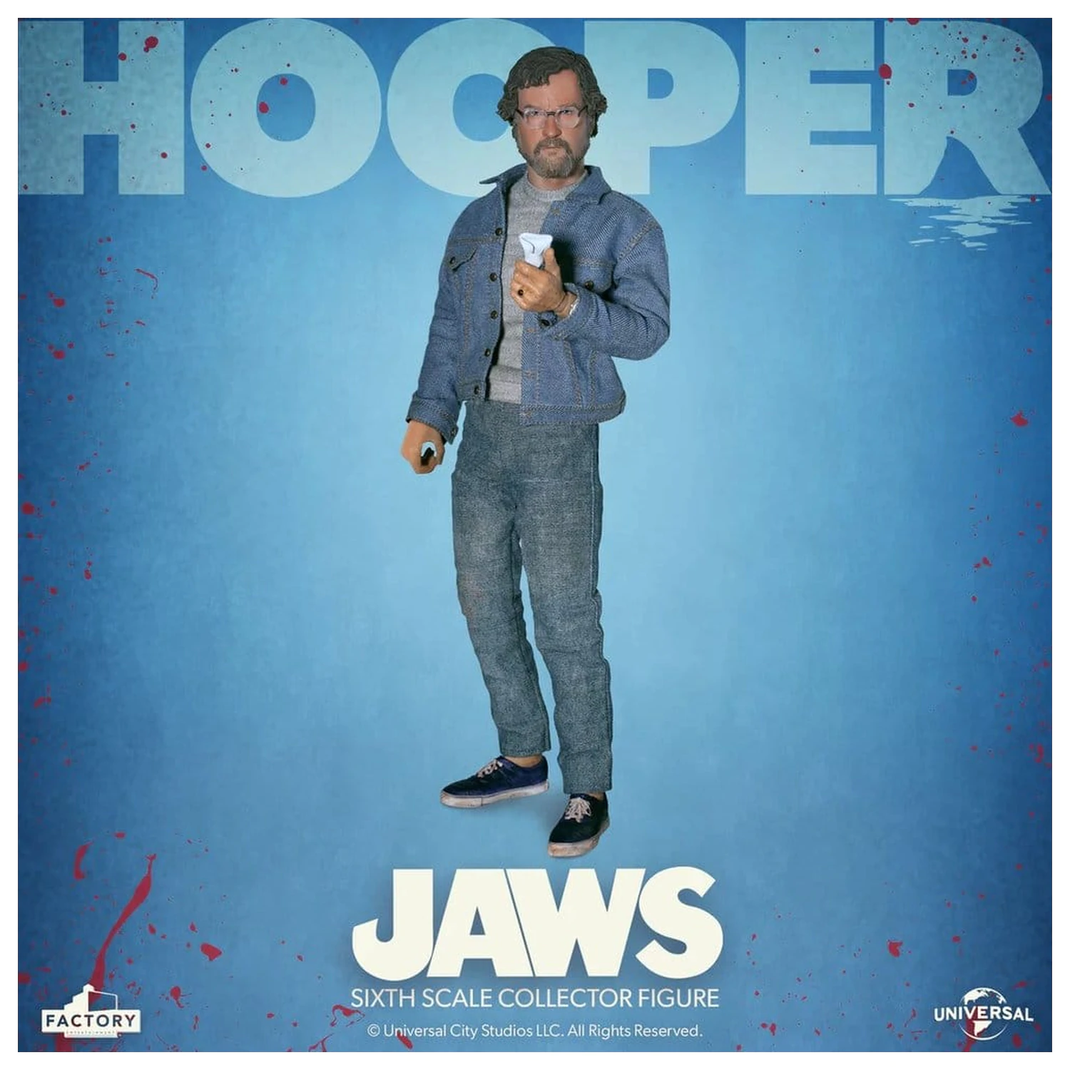 Jaws Actionfigur 1/6 Hooper 15 cm Produktfoto