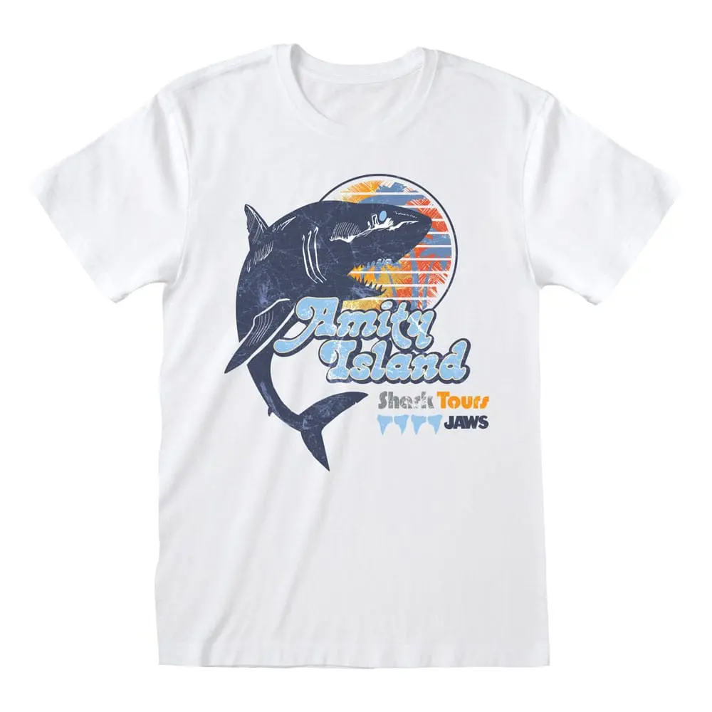 Jaws Amity Shark Tours T-shirt termékfotó