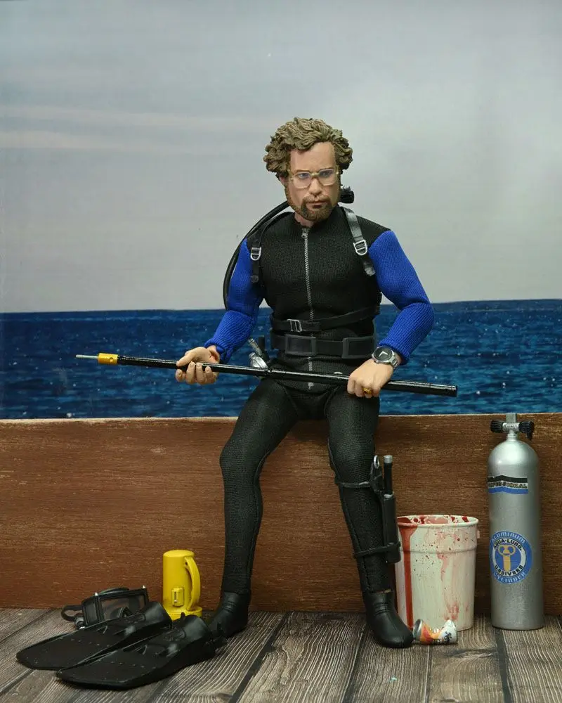 Der weiße Hai Clothed Actionfigur Matt Hooper (Shark Cage) 20 cm termékfotó