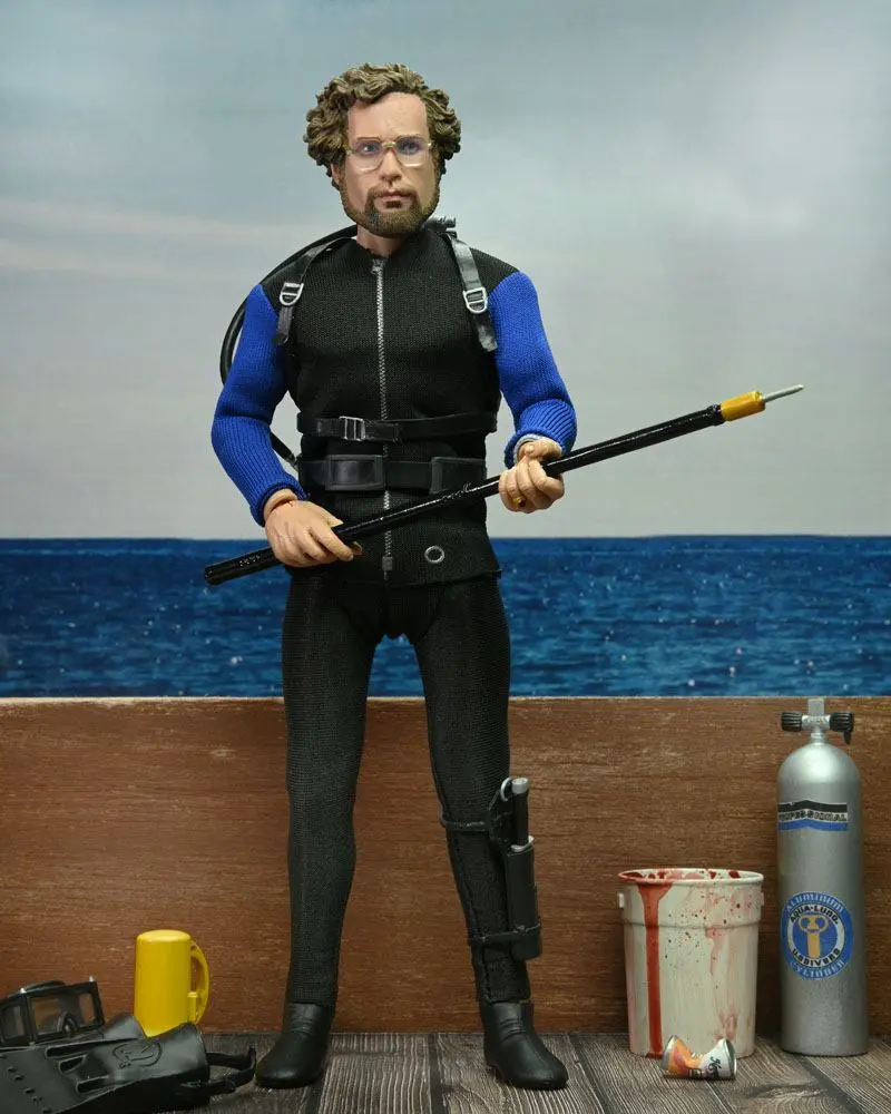 Der weiße Hai Clothed Actionfigur Matt Hooper (Shark Cage) 20 cm termékfotó