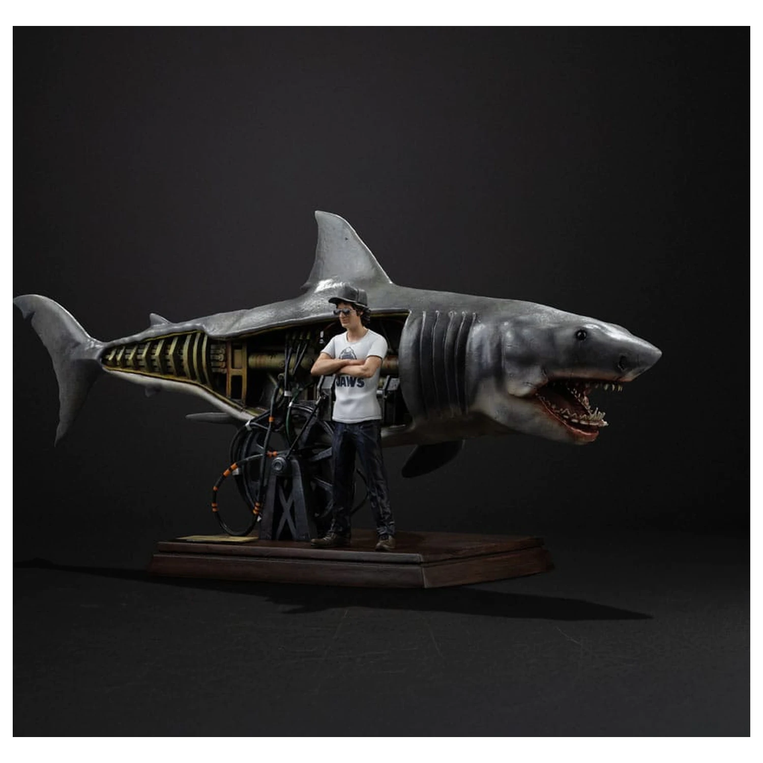 Jaws Deluxe Art Scale Statue 1/10 Steven Spielberg Jaws 50. Jubiläum 27 cm Produktfoto