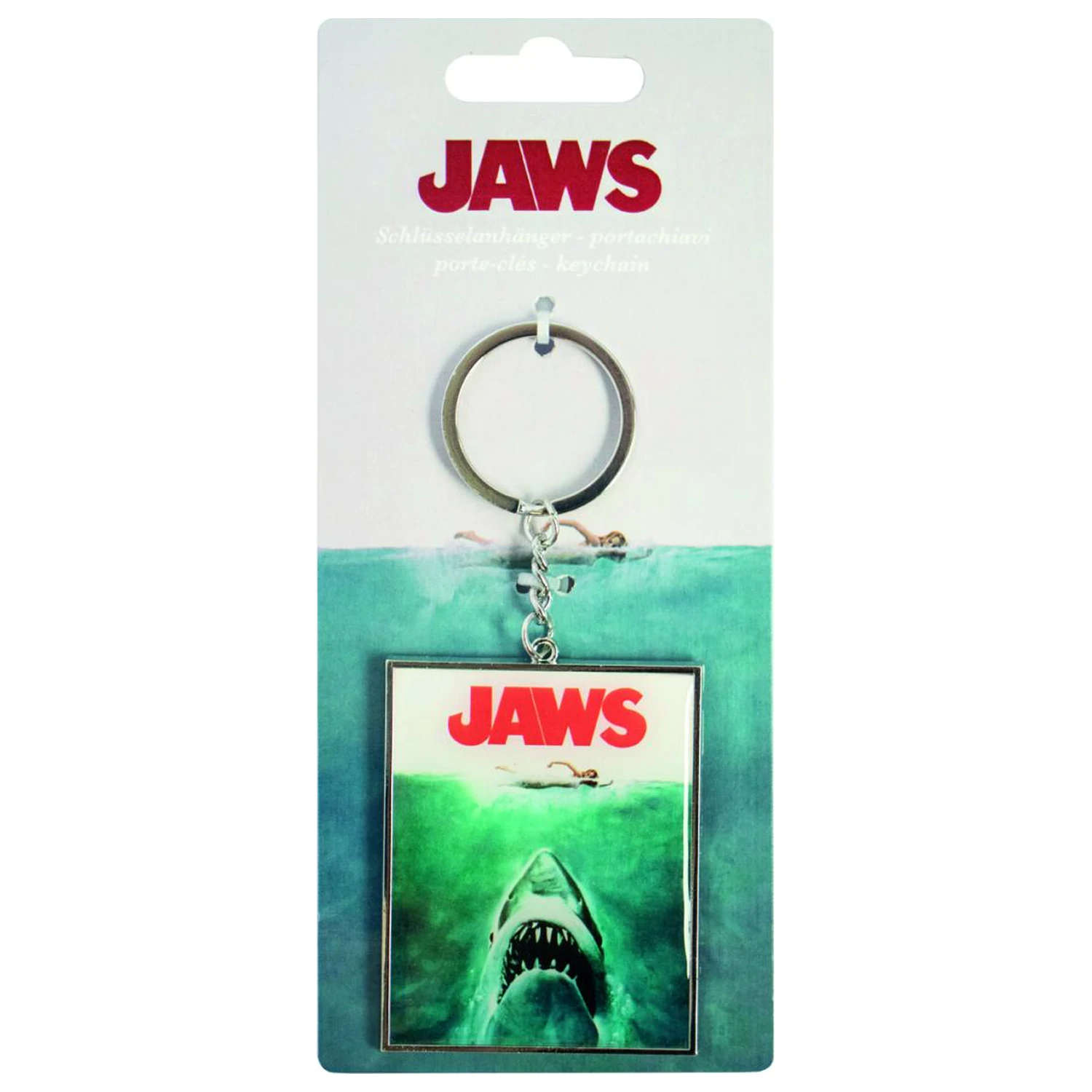 Jaws Metall Schlüsselanhänger Produktfoto