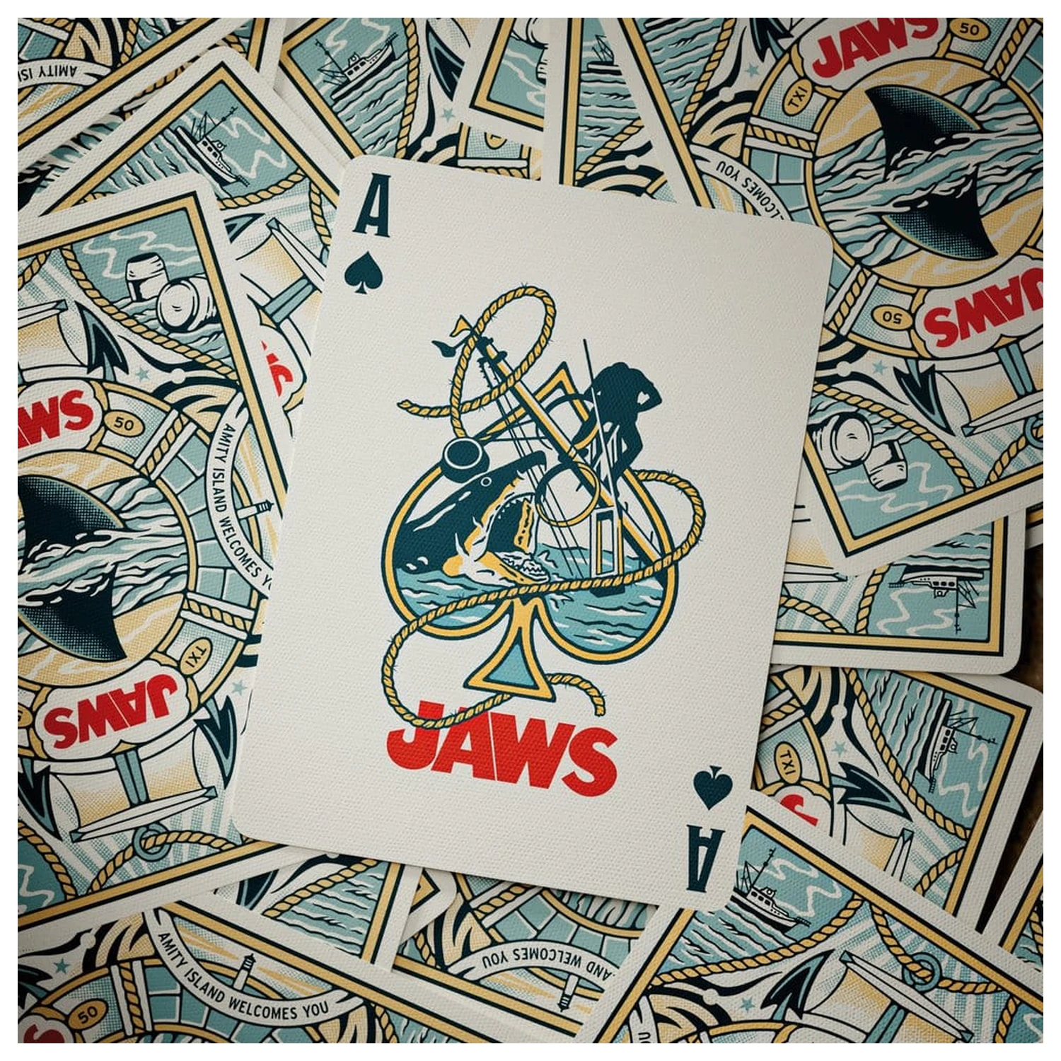 JAWS Premium Spielkarten Produktfoto