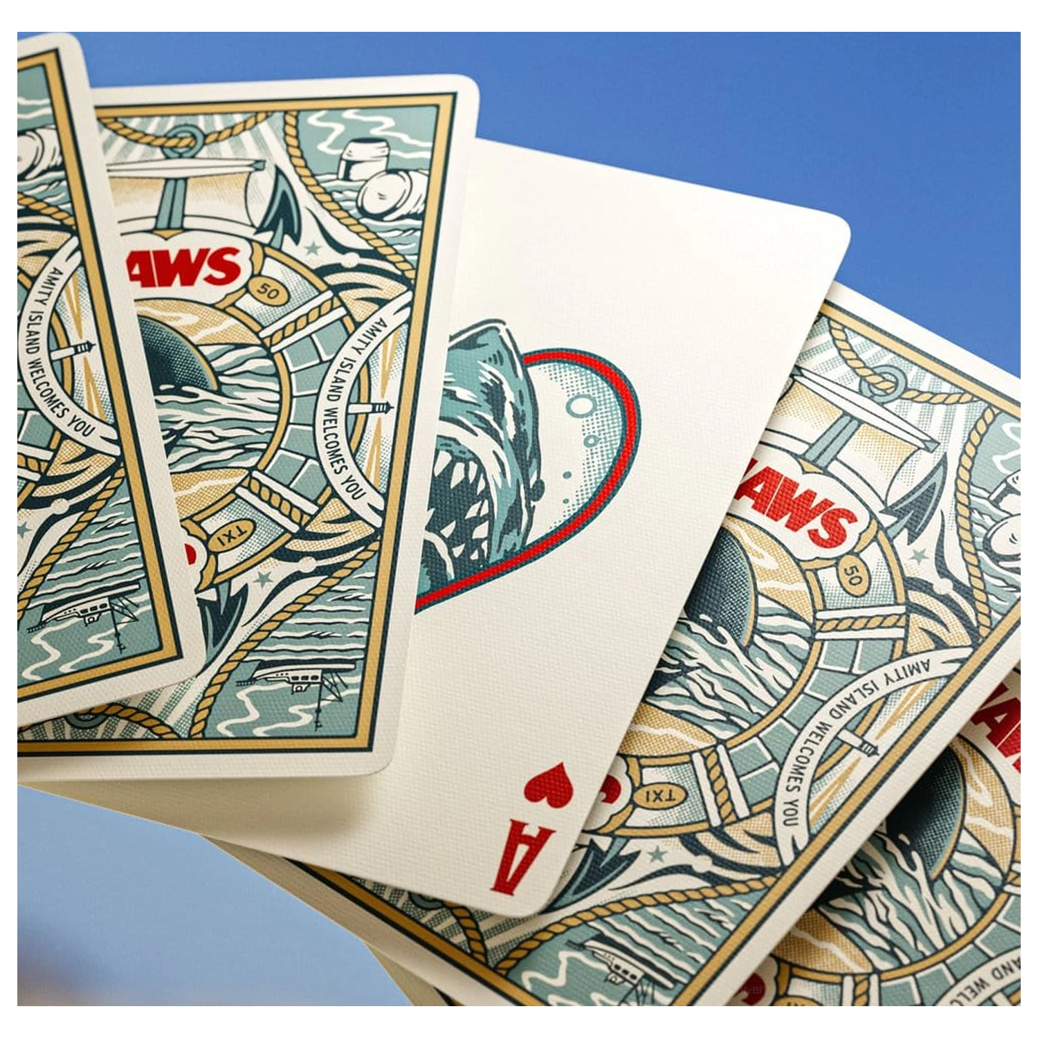 JAWS Premium Spielkarten Produktfoto