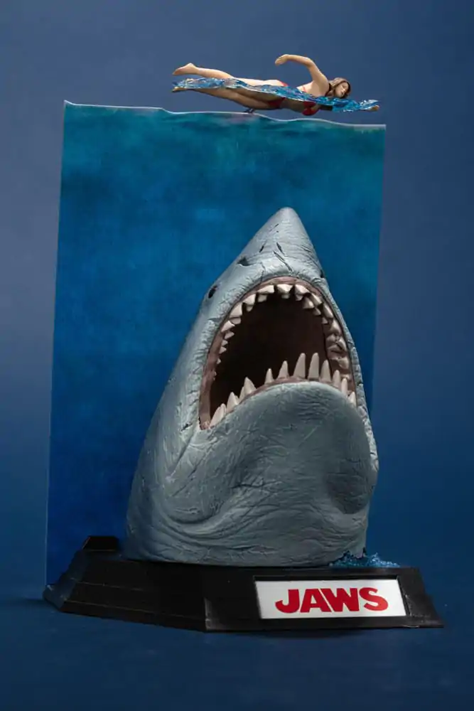 Jaws Movie Maniacs PVC Statue Jaws (50th Anniversary) 16 cm Produktfoto