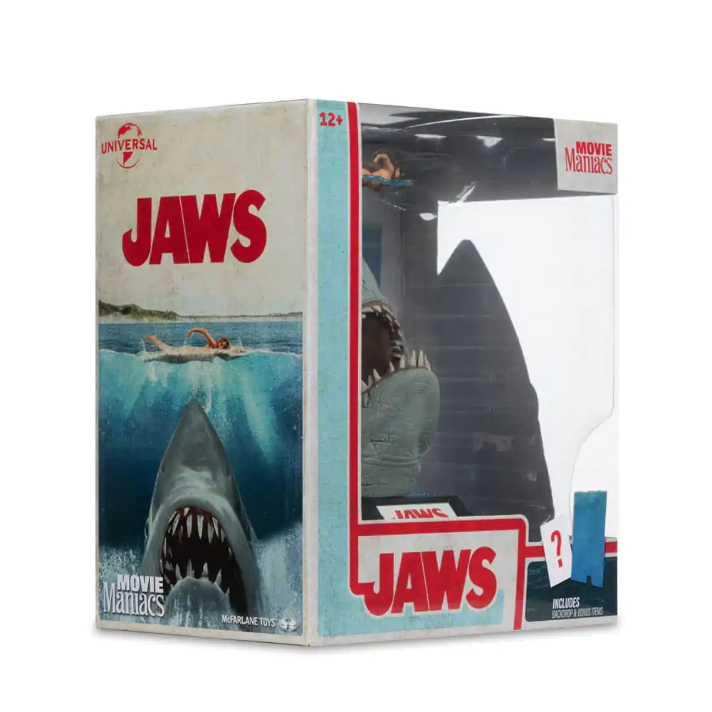 Jaws Movie Maniacs PVC Statue Jaws (50th Anniversary) 16 cm Produktfoto