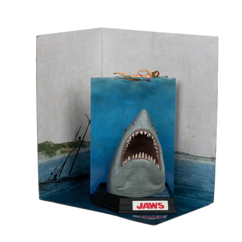 Jaws Movie Maniacs PVC Statue Jaws (50th Anniversary) 16 cm Produktfoto