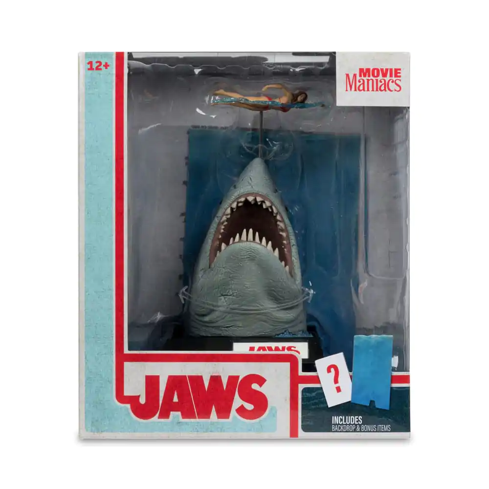 Jaws Movie Maniacs PVC Statue Jaws (50th Anniversary) 16 cm Produktfoto