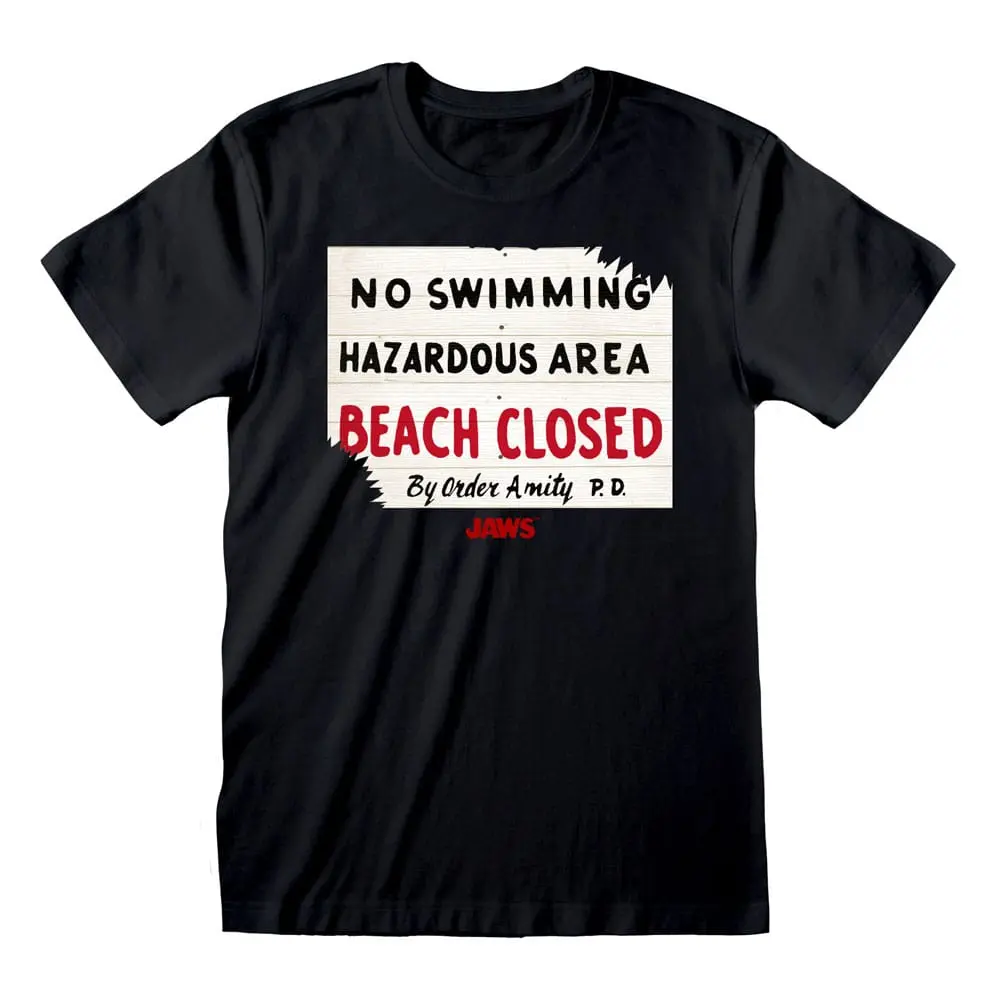 Jaws No Swimming T-shirt Produktfoto