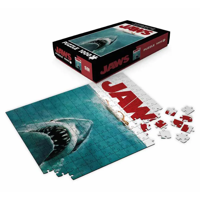Jaws Puzzle Movie Poster Produktfoto