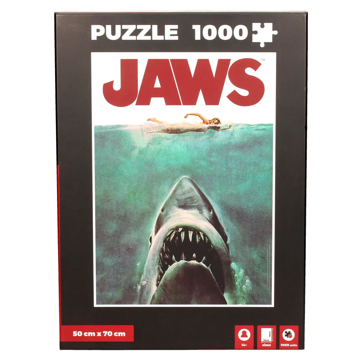 Jaws Puzzle Movie Poster Produktfoto