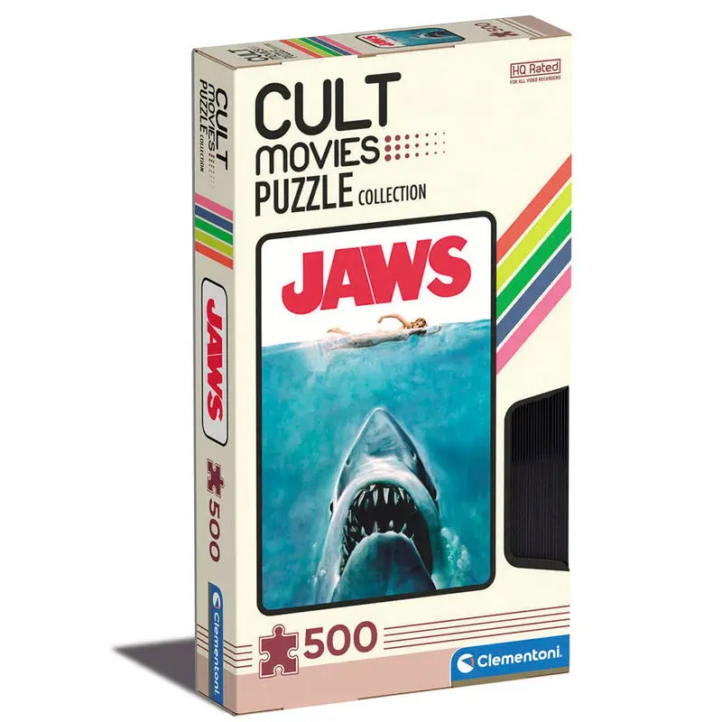 Cult Movies Puzzle Collection Puzzle Jaws (500 Teile) termékfotó