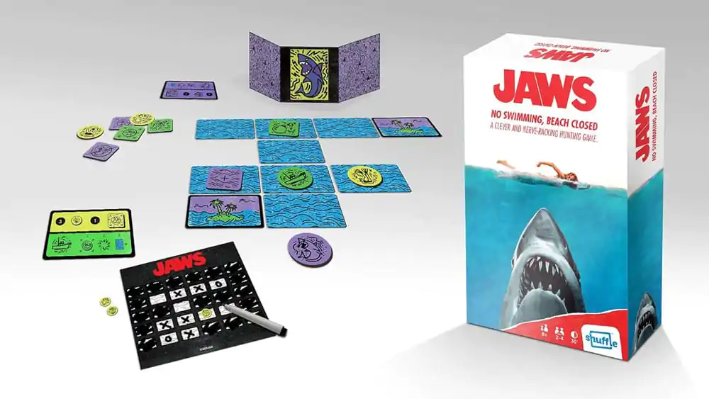 Jaws Shuffle Kartenspiel Retro termékfotó