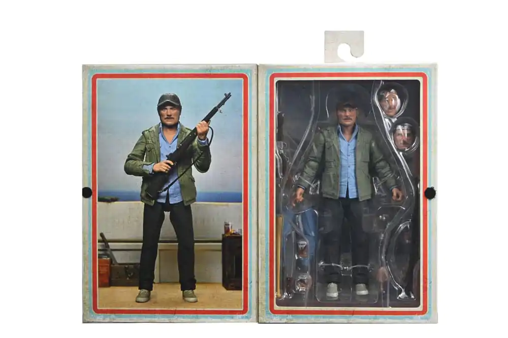 Jaws Action Figur Ultimate Sam Quint 50-jähriges Jubiläum Figur 18 cm Produktfoto