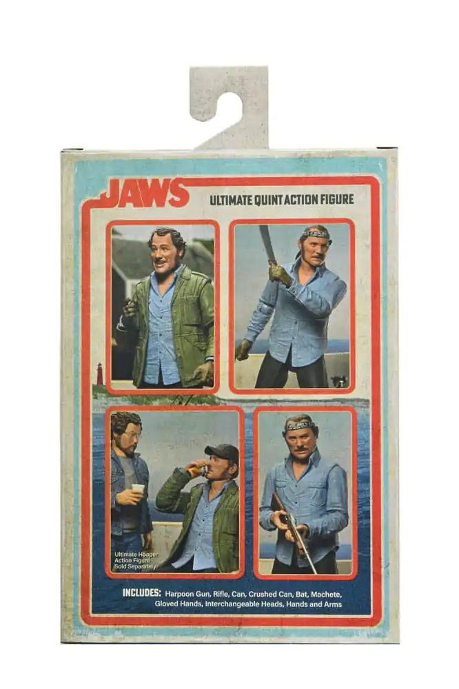 Jaws Action Figur Ultimate Sam Quint 50-jähriges Jubiläum Figur 18 cm Produktfoto