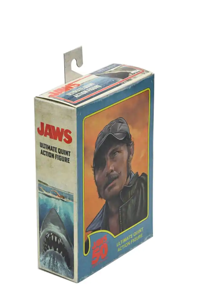 Jaws Action Figur Ultimate Sam Quint 50-jähriges Jubiläum Figur 18 cm Produktfoto