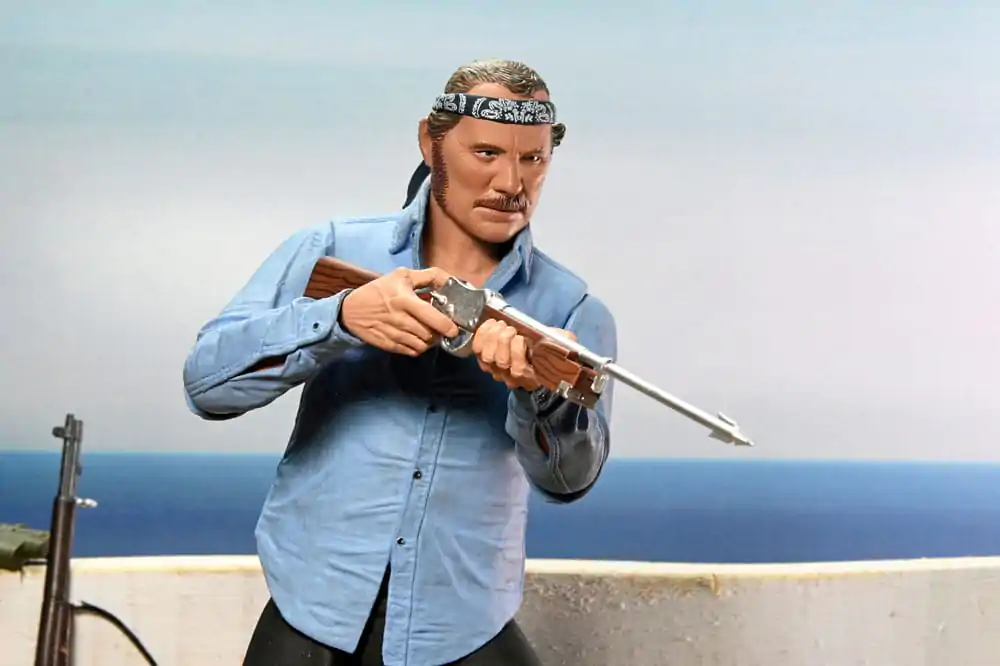 Jaws Action Figur Ultimate Sam Quint 50-jähriges Jubiläum Figur 18 cm Produktfoto