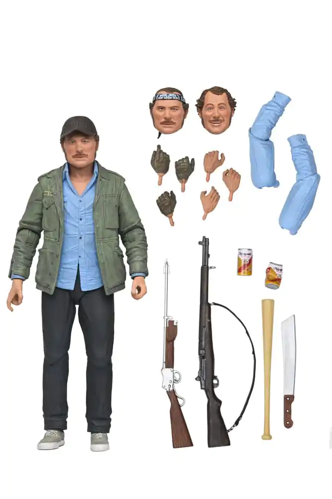 Jaws Action Figur Ultimate Sam Quint 50-jähriges Jubiläum Figur 18 cm Produktfoto