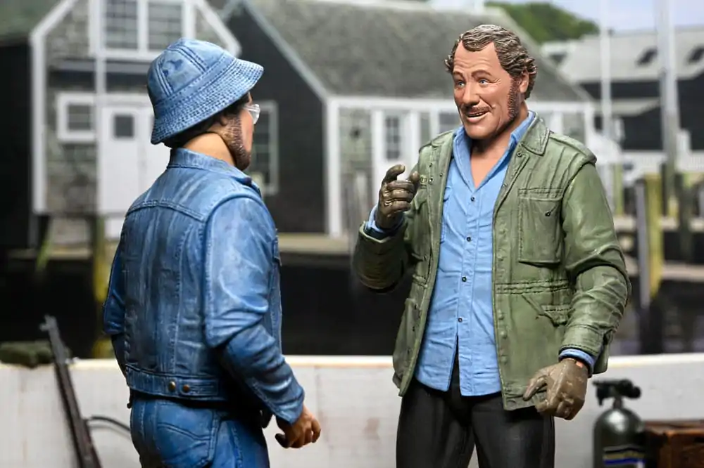 Jaws Action Figur Ultimate Sam Quint 50-jähriges Jubiläum Figur 18 cm Produktfoto