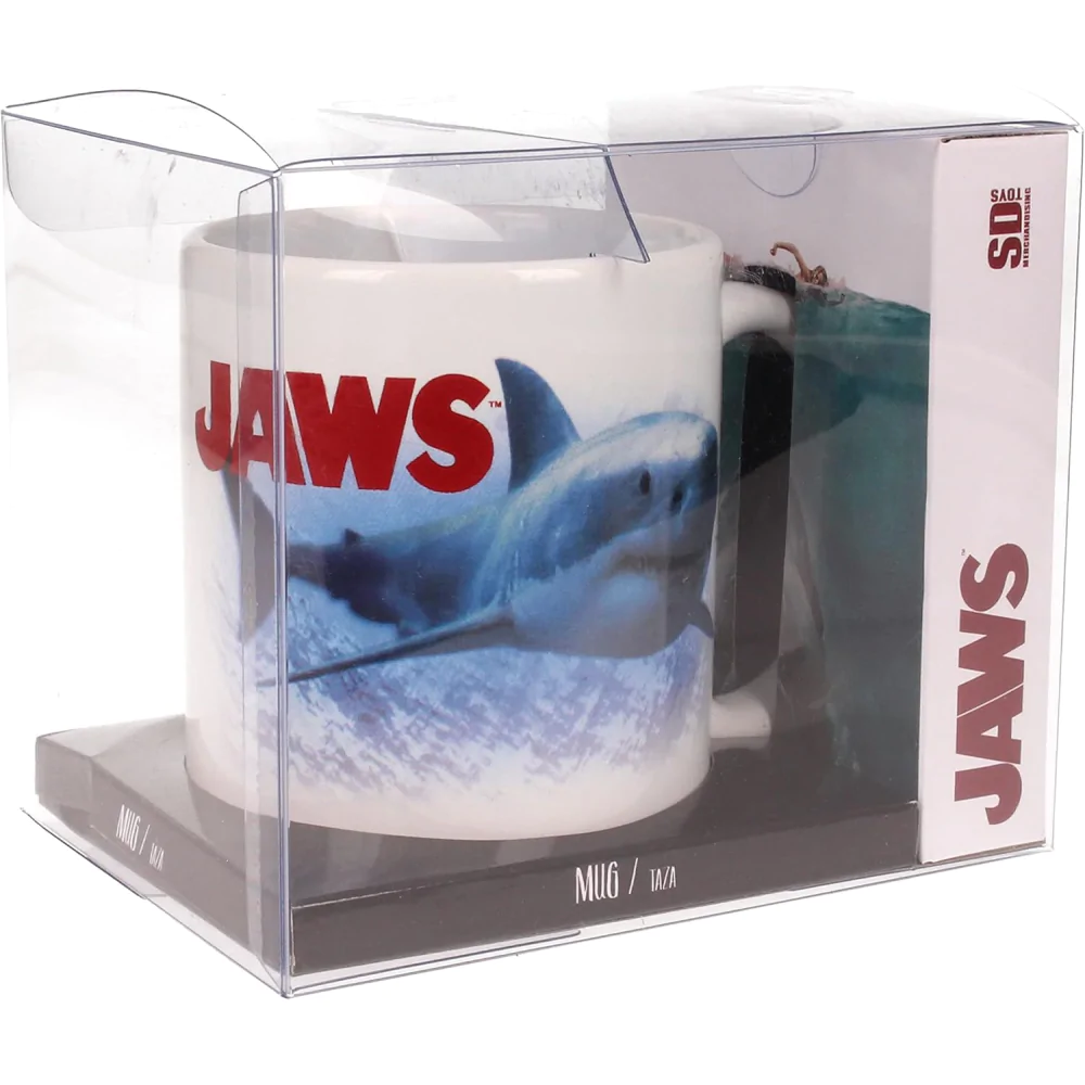 Der weiße Hai Tasse Beach Closed Produktfoto