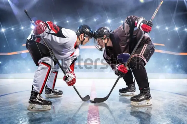 Ice Hockey Fleece Decke 100*140 cm Produktfoto