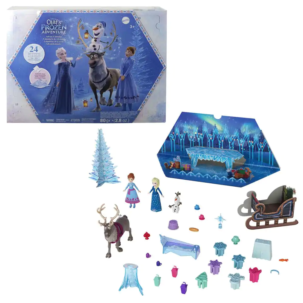 Die Eiskönigin Adventskalender mit Puppen und Figuren termékfotó