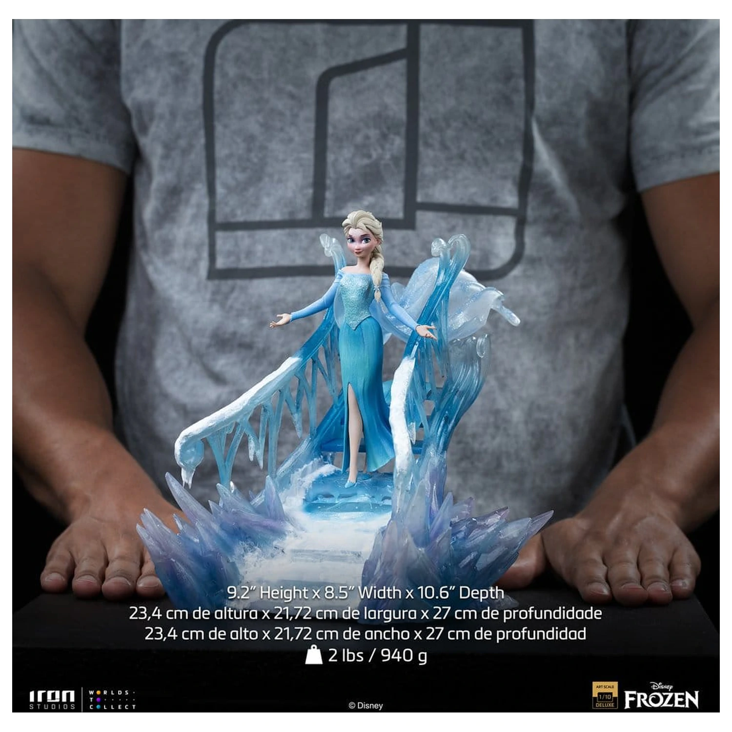 Frozen Art Scale Statue 1/10 Elsa 23 cm Produktfoto