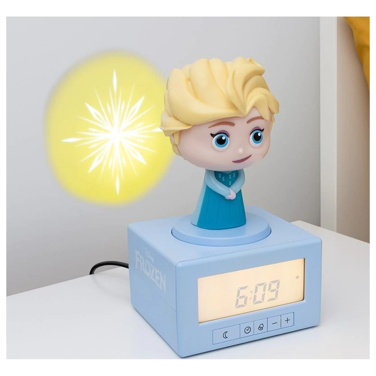 Frozen Wecker Elsa Schlaftraining Produktfoto