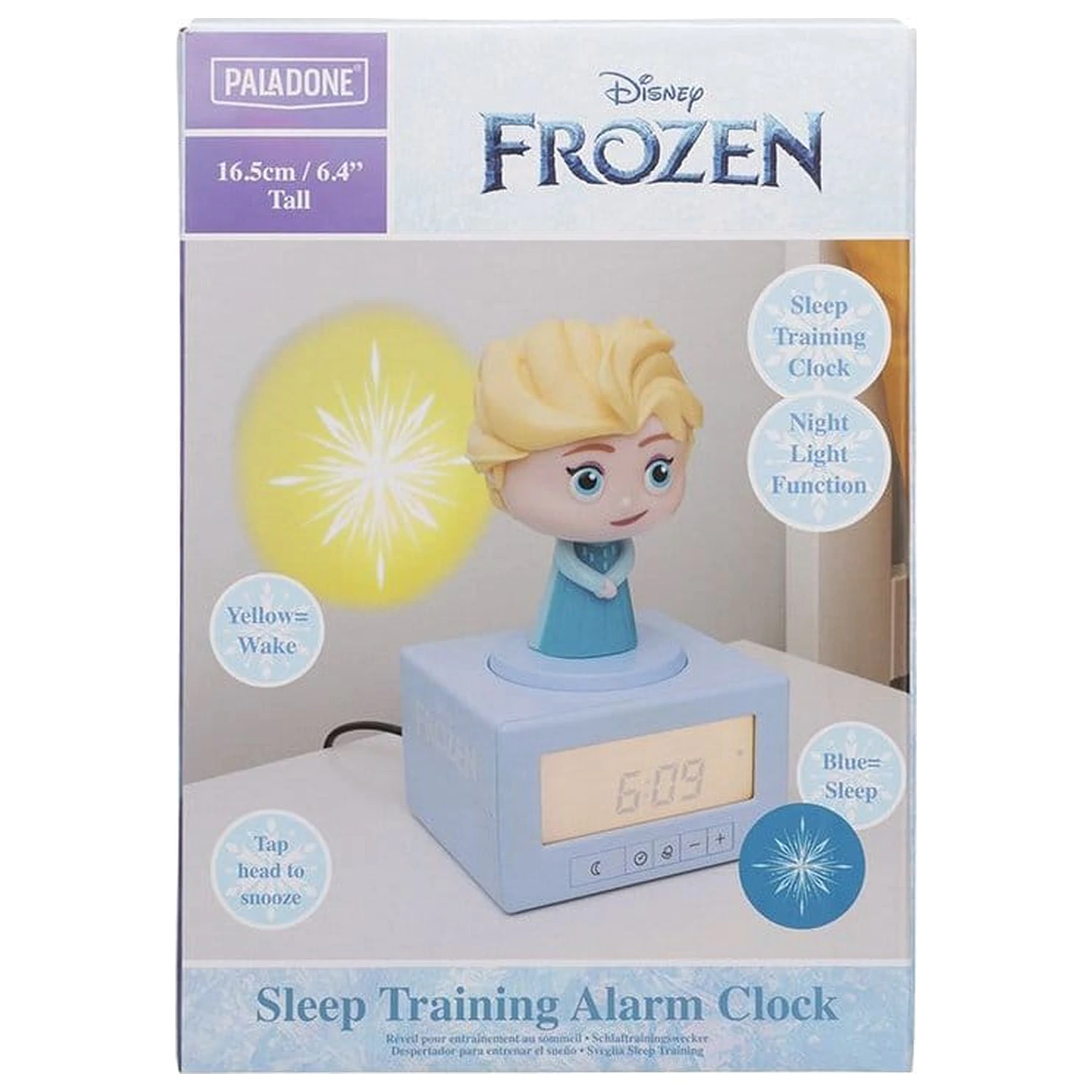 Frozen Wecker Elsa Schlaftraining Produktfoto