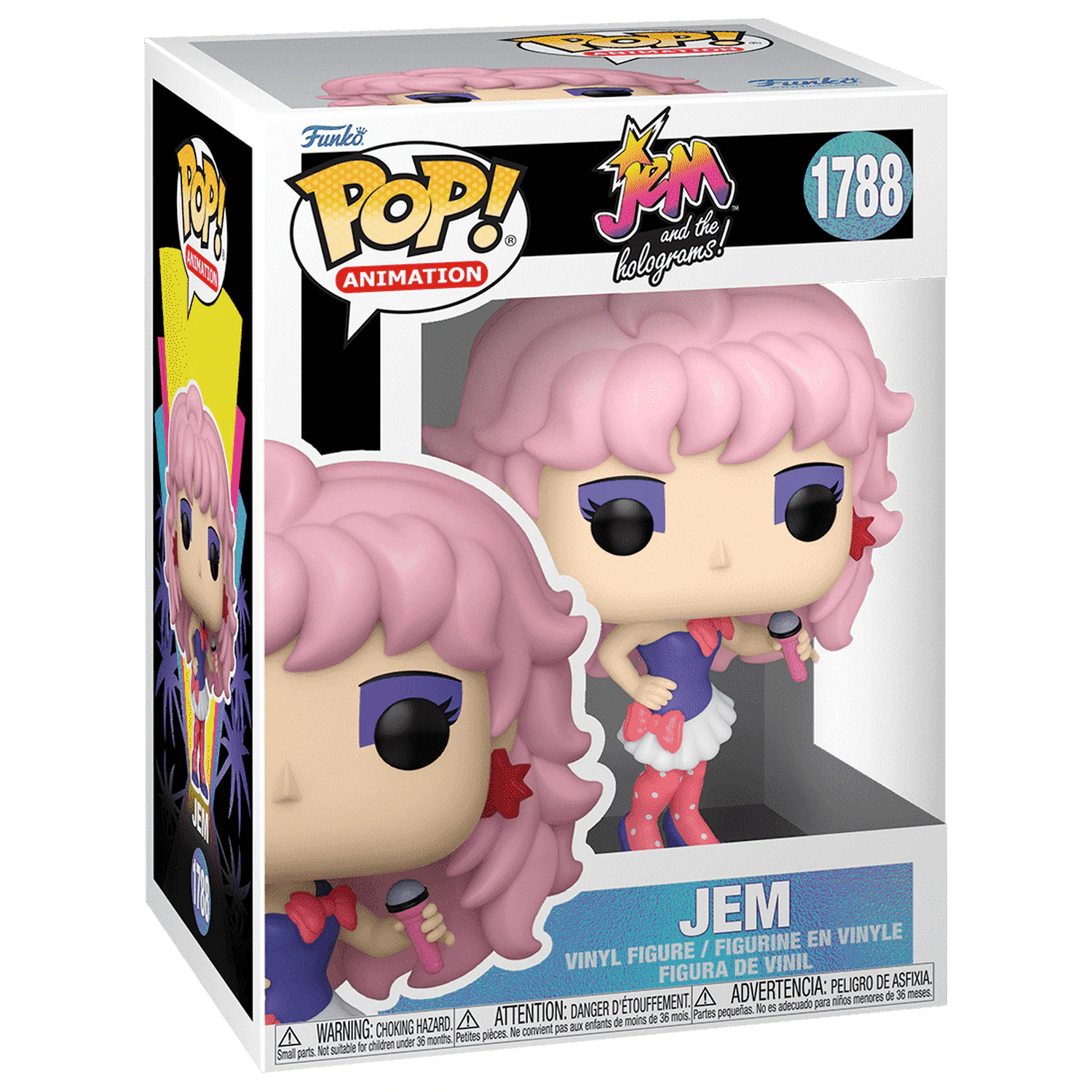 Jem and the Holograms Funko POP! Vinyl Figur Jem 9 cm Produktfoto