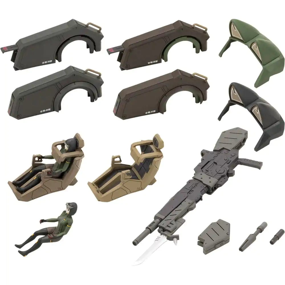 JGSDF Model Kit 1/35 Nacchin Append Parts Set 11 cm Produktfoto