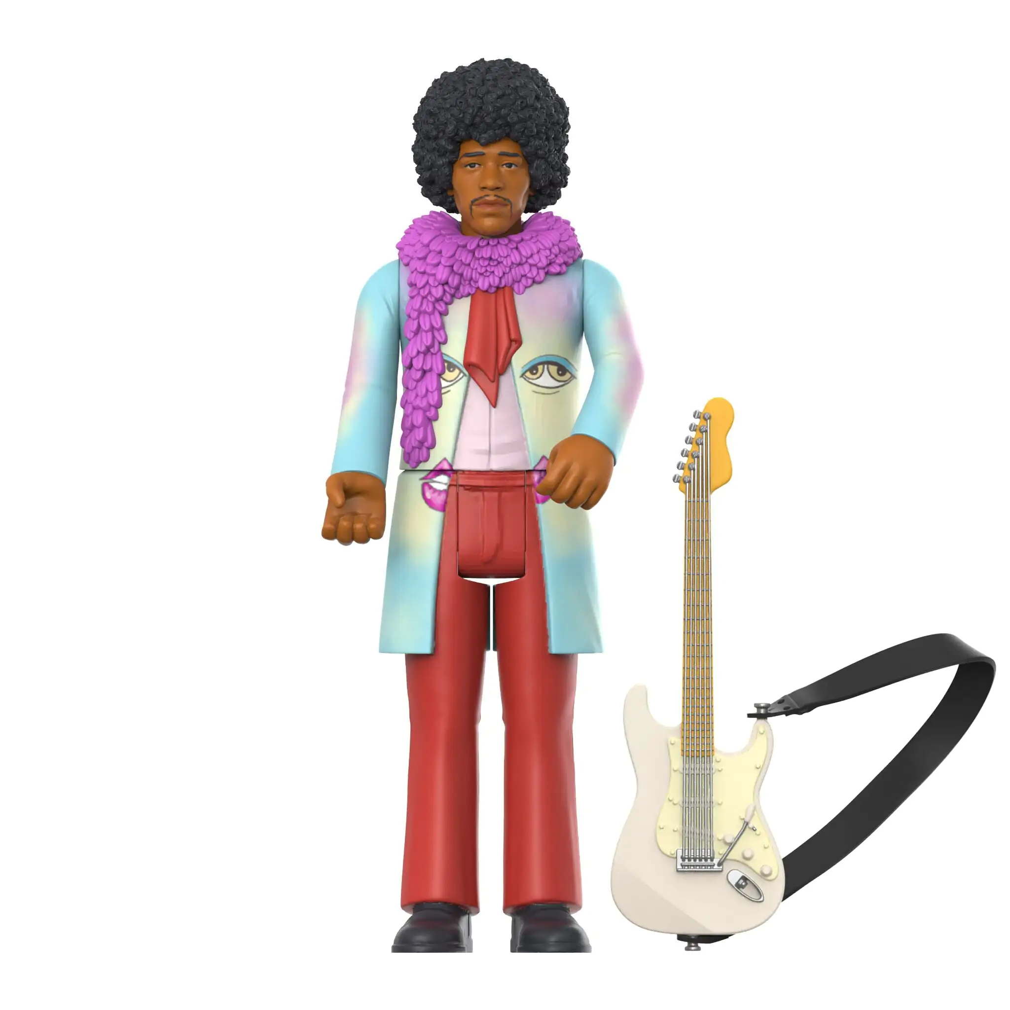 Jimi Hendrix  ReAction Actionfigur Jimi Hendrix 10 cm Produktfoto