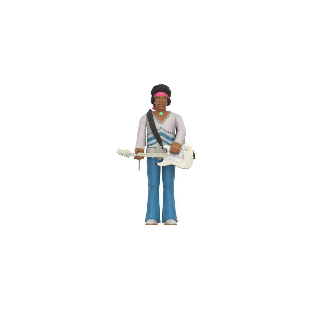 Jimi Hendrix ReAction Actionfigur Jimi Hendrix (Festival) 10 cm termékfotó