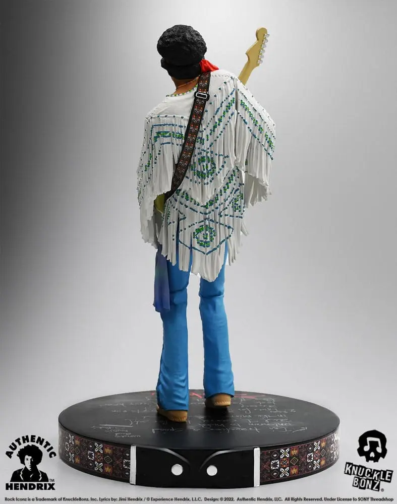 Jimi Hendrix Rock Iconz Statue Jimi Hendrix III 22 cm Produktfoto