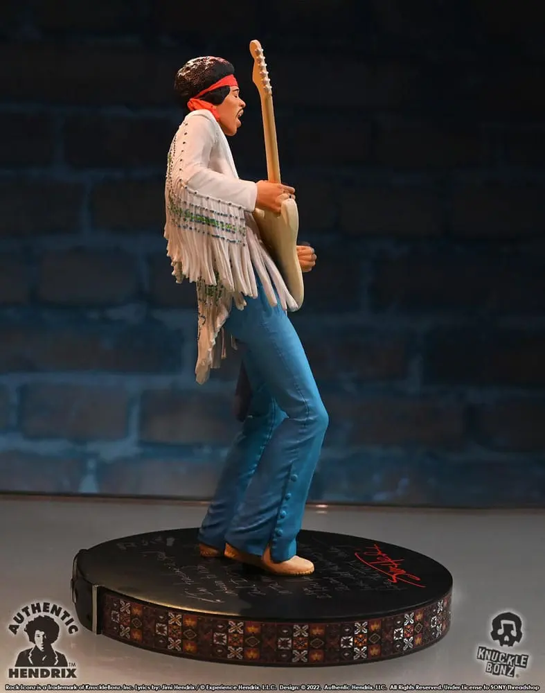 Jimi Hendrix Rock Iconz Statue Jimi Hendrix III 22 cm Produktfoto