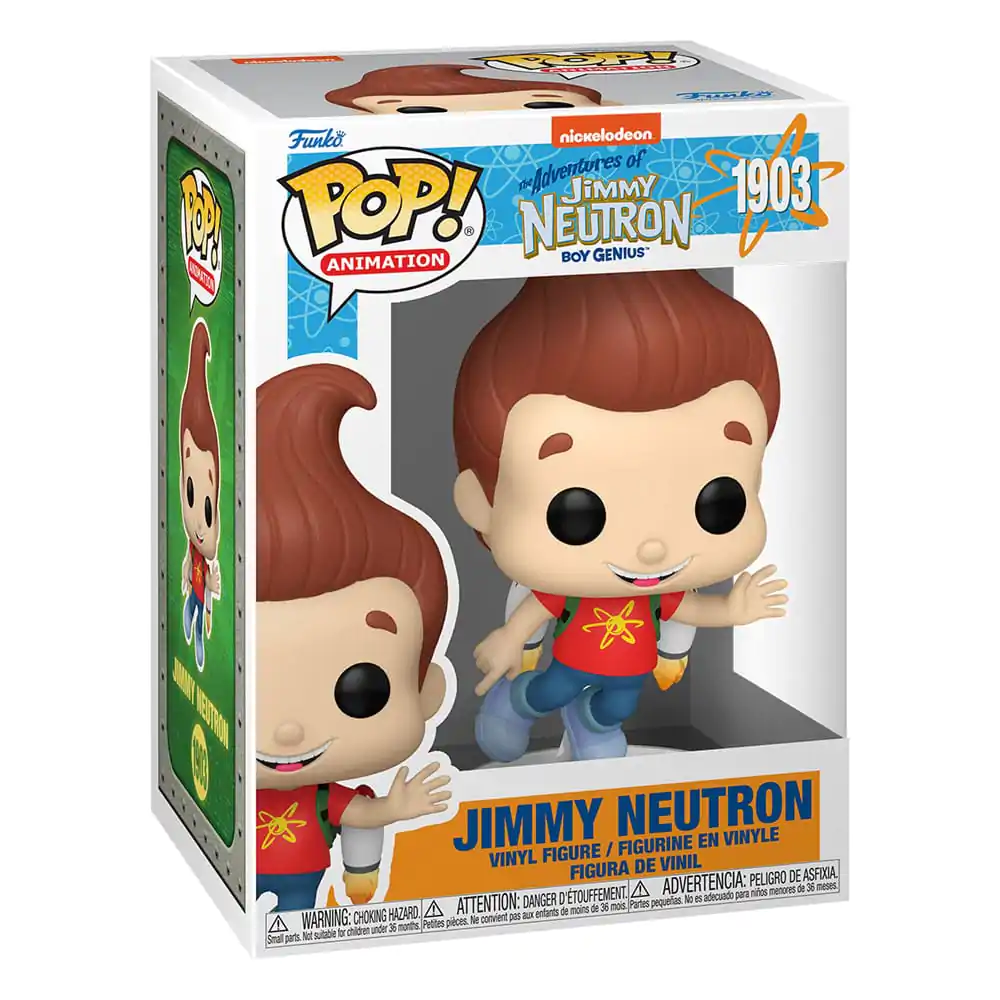Jimmy Neutron Funko POP! TV Vinyl Figur Jimmy 9 cm Produktfoto
