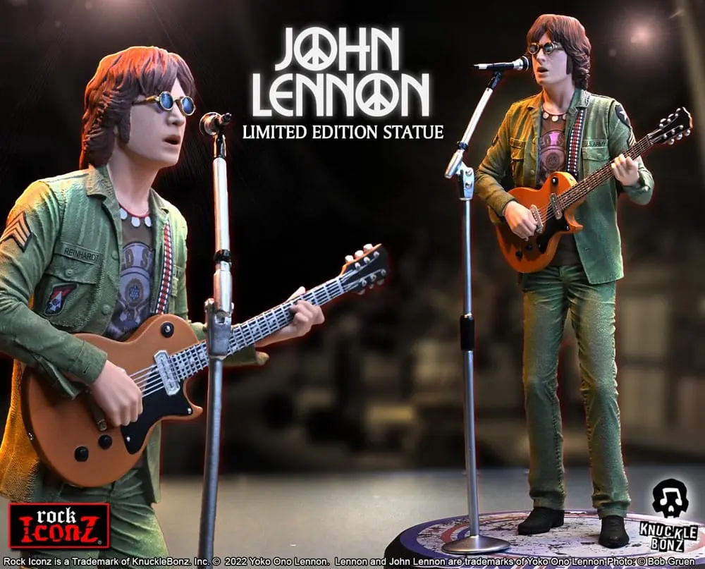 John Lennon Rock Iconz Statue 22 cm Produktfoto