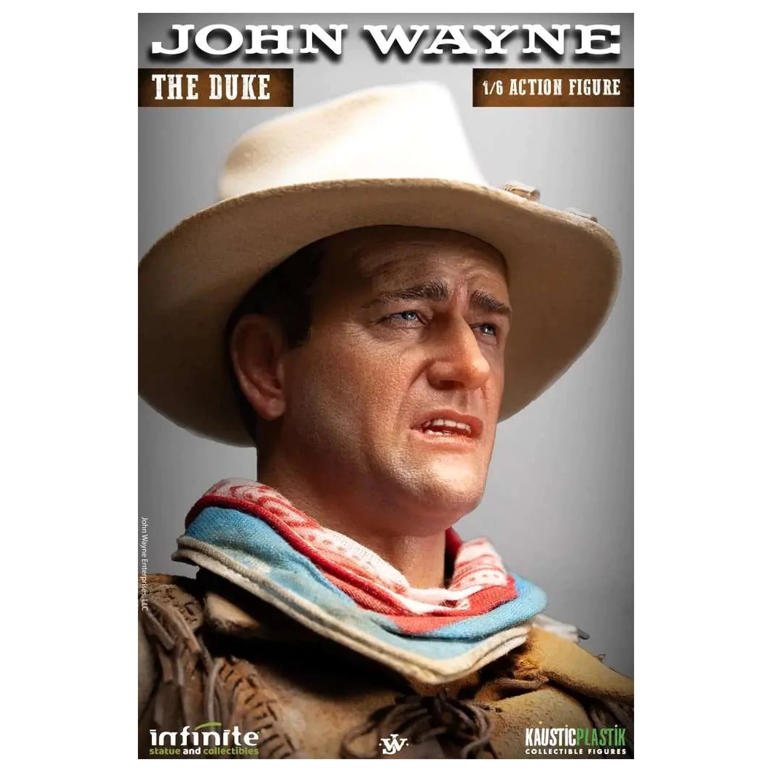 JOHN WAYNE The Duke Figur 1/6 Standard Version 31cm Produktfoto