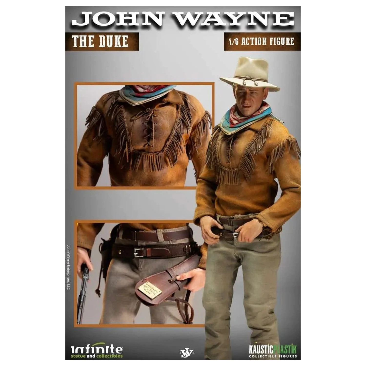 JOHN WAYNE The Duke Figur 1/6 Standard Version 31cm Produktfoto