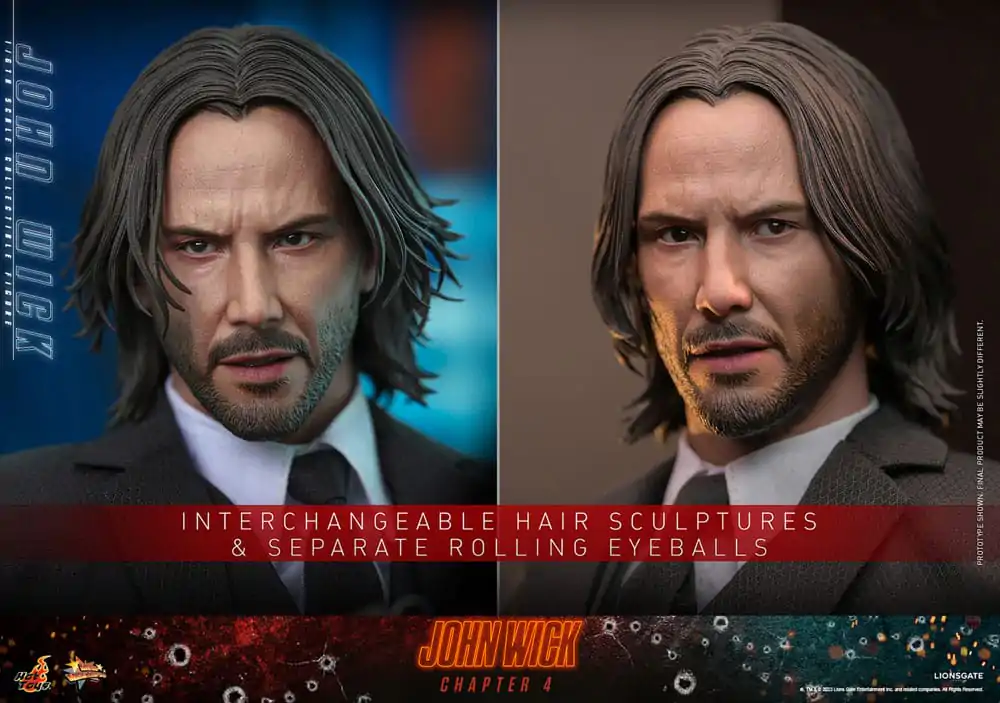 John Wick: Chapter 4 Movie Masterpiece Actionfigur 1/6 John Wick 30 cm Produktfoto
